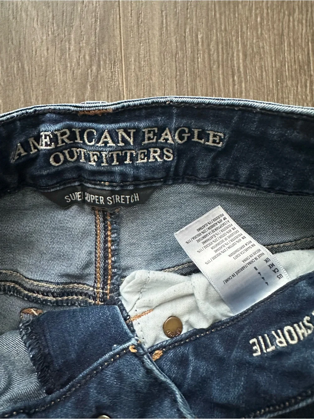 American Eagle Outfitters High Waisted Denim Cutoff Shorts